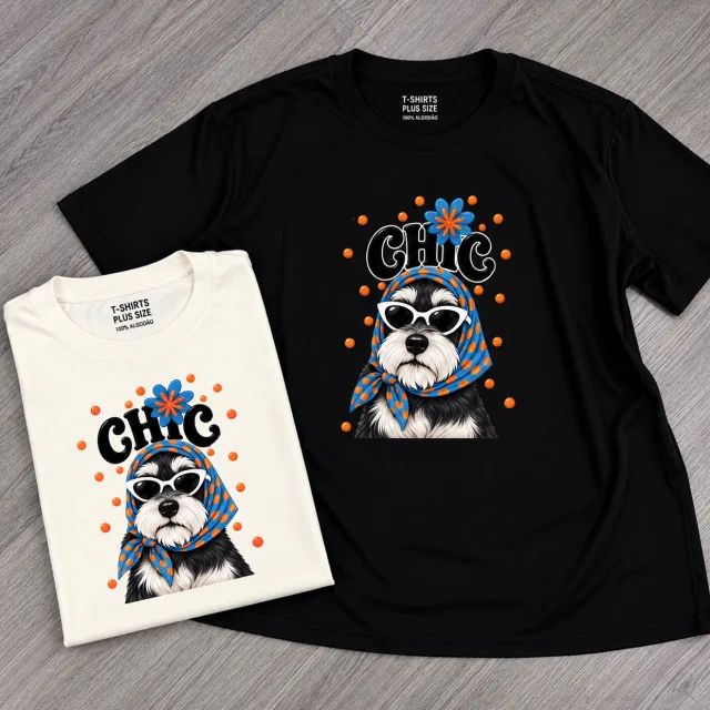 Plus dog chic