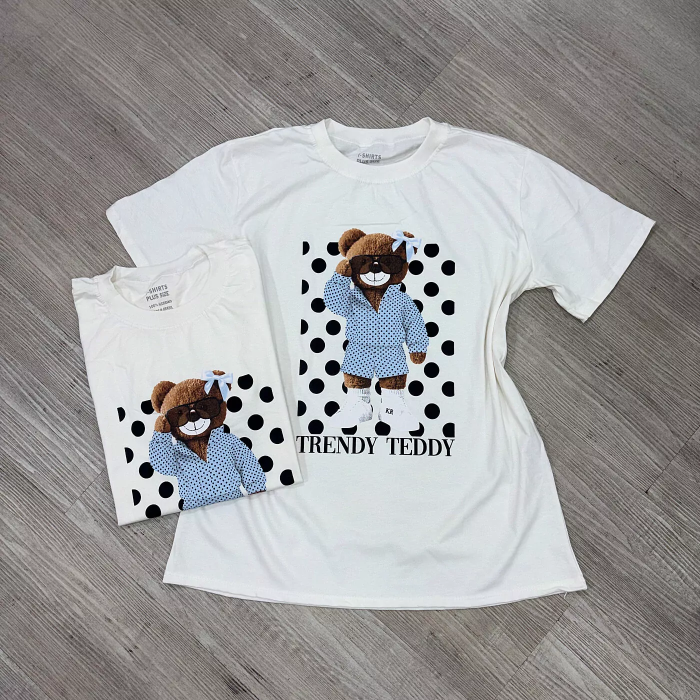 Plus Teddy Azul