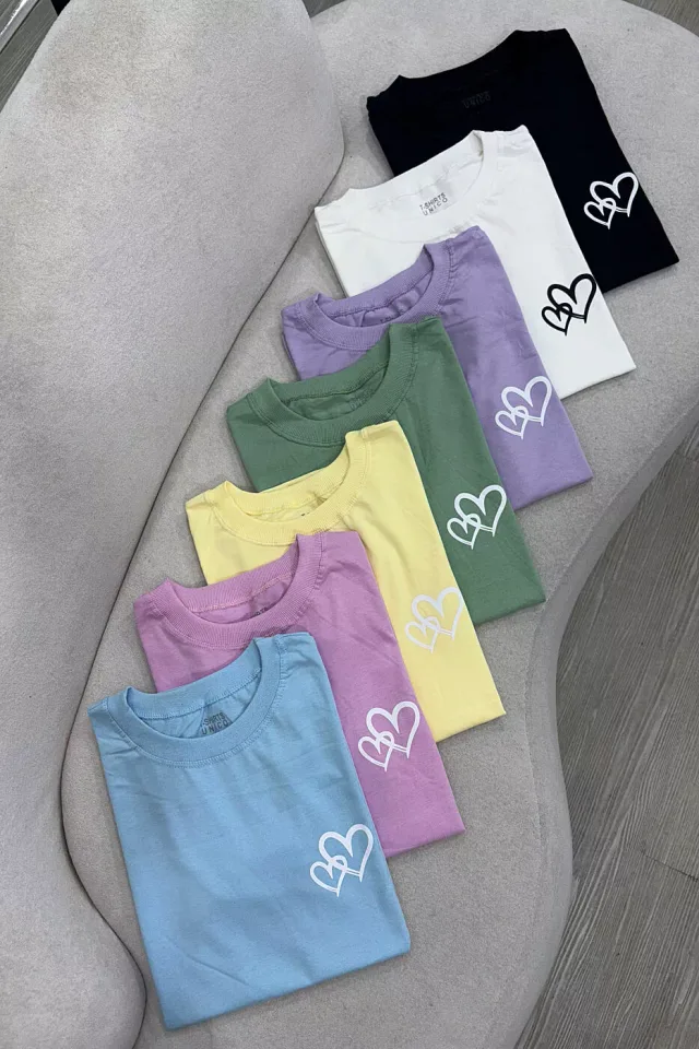 Tee 2 corações