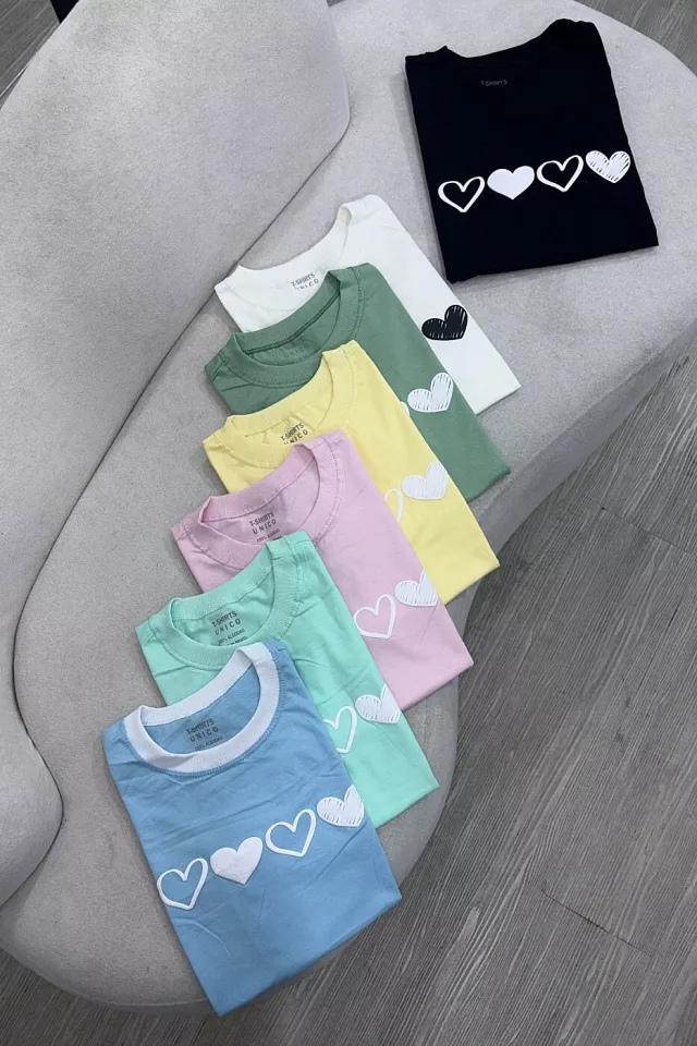 Tee 4 Corações