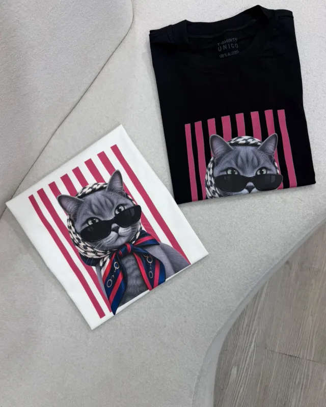 TEE CAT CHLOÉ