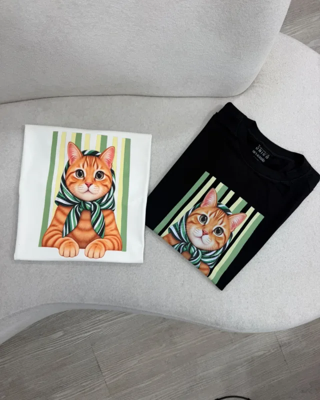 TEE CAT ESMERALDA