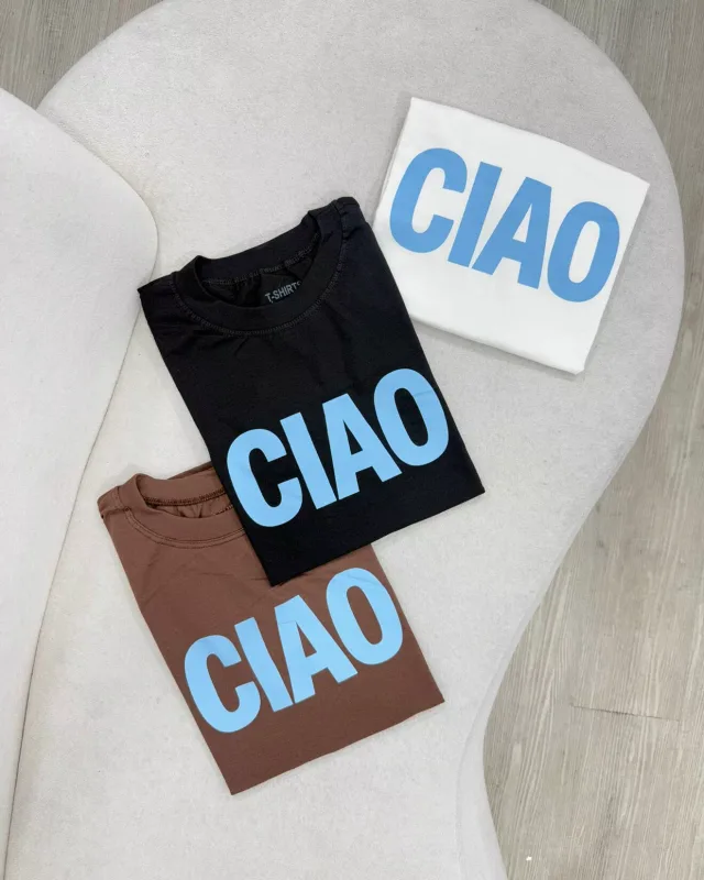 TEE CIAO AZUL