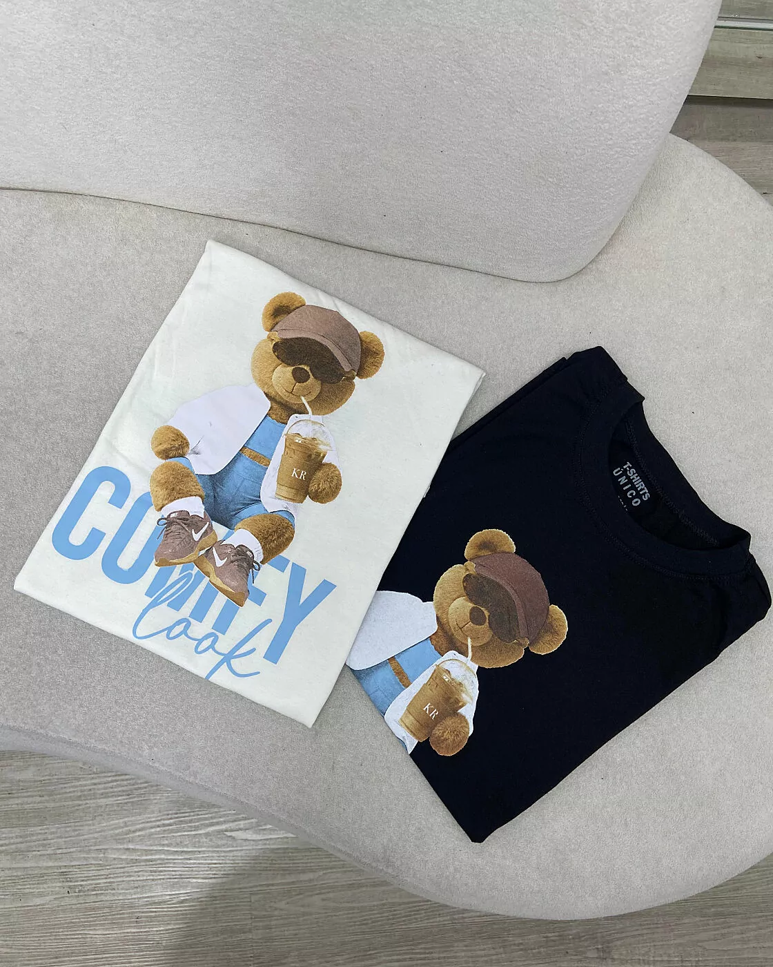 Tee Comfy Azul