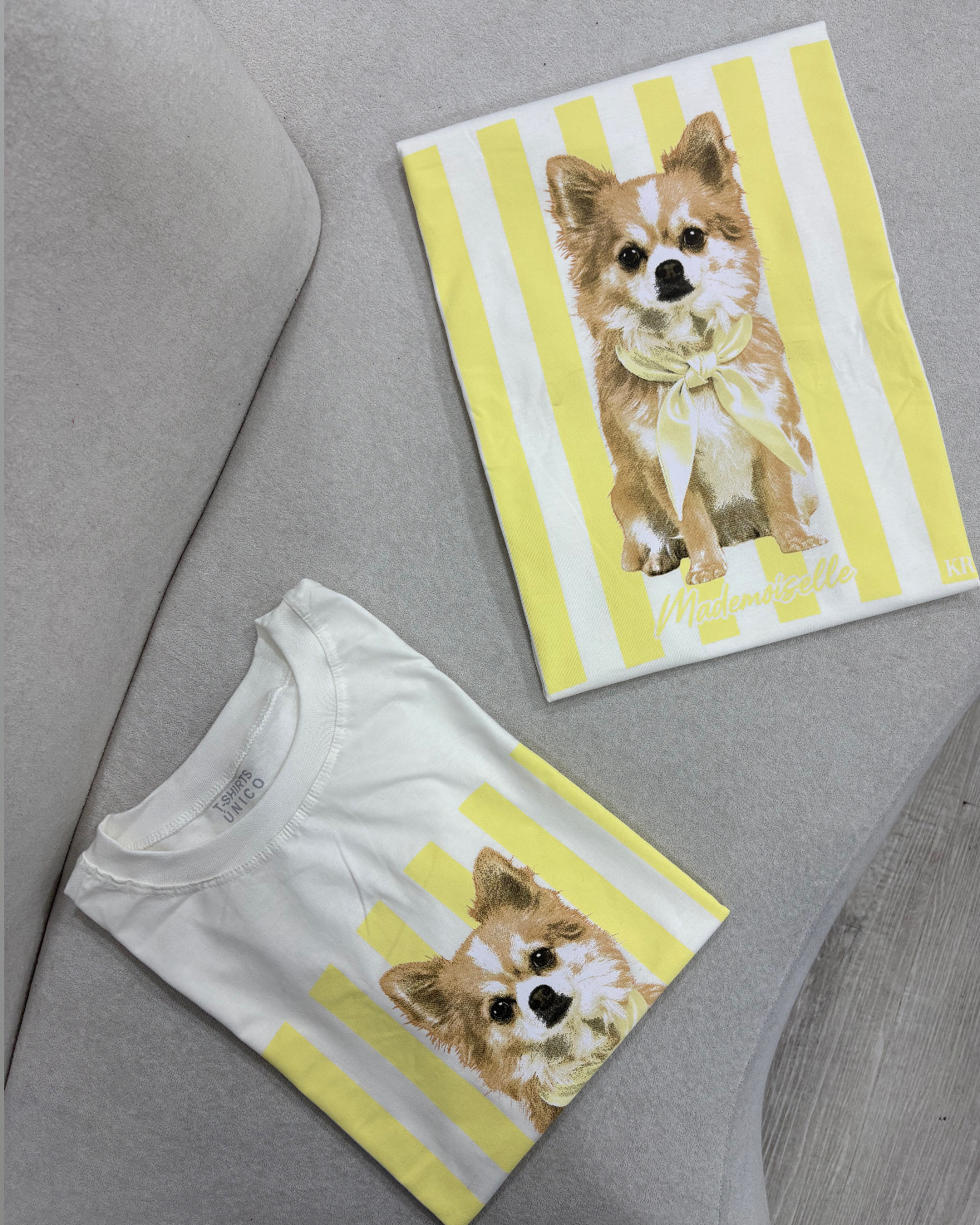 Tee Dog Amarelo BB