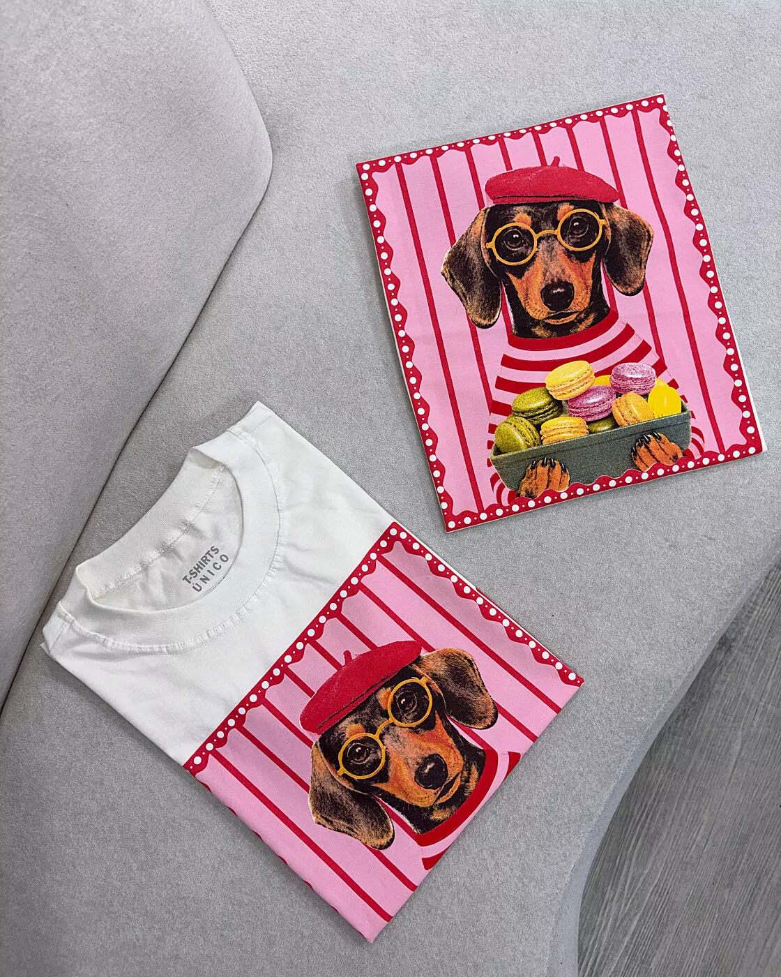 Tee Dog Macarons