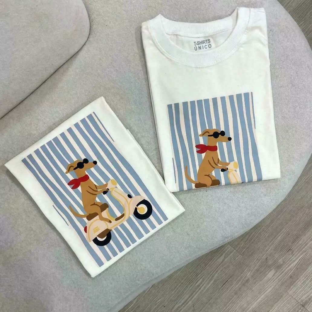 TEE DOG MOTOCICLET