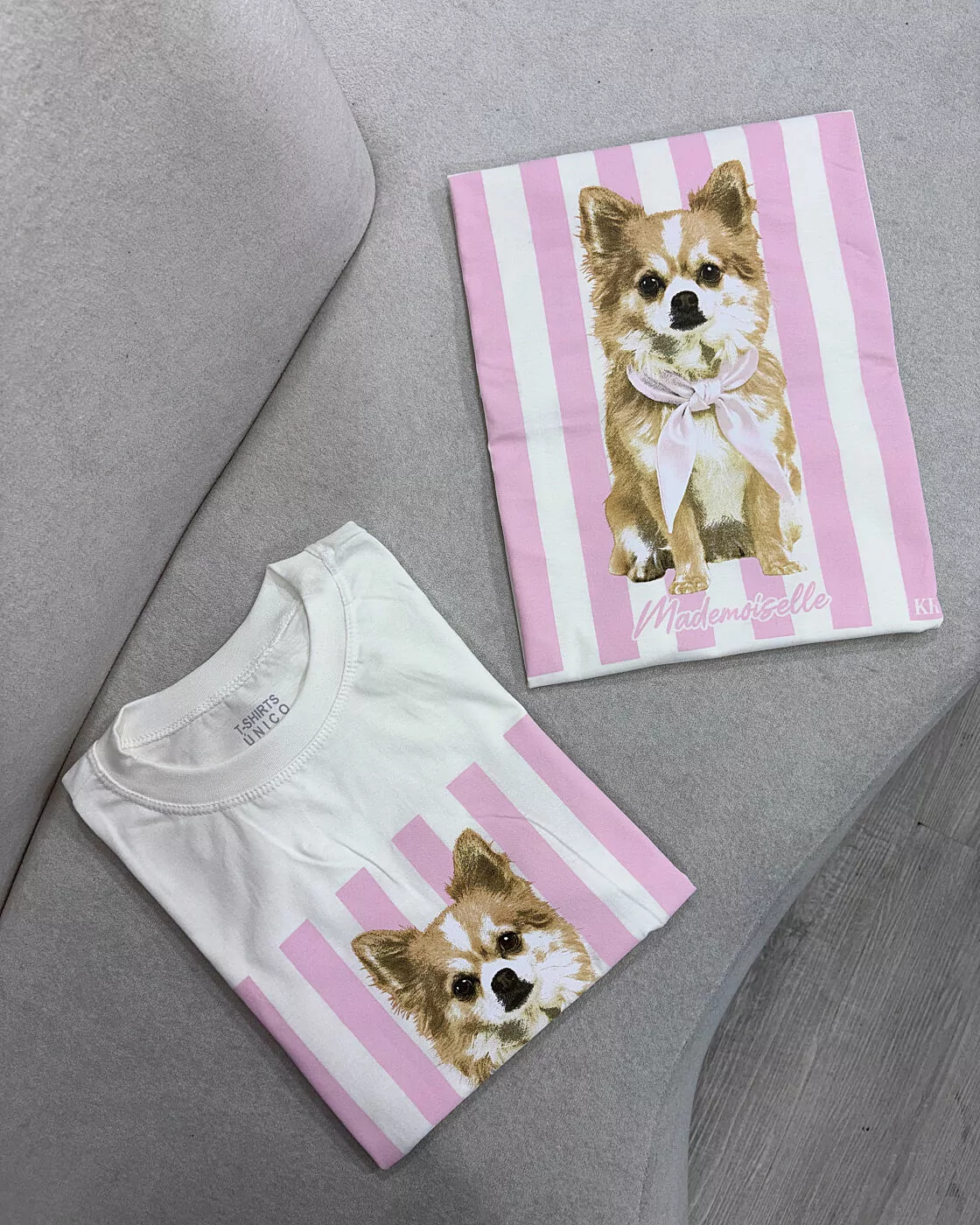 Tee Dog Rosa bb