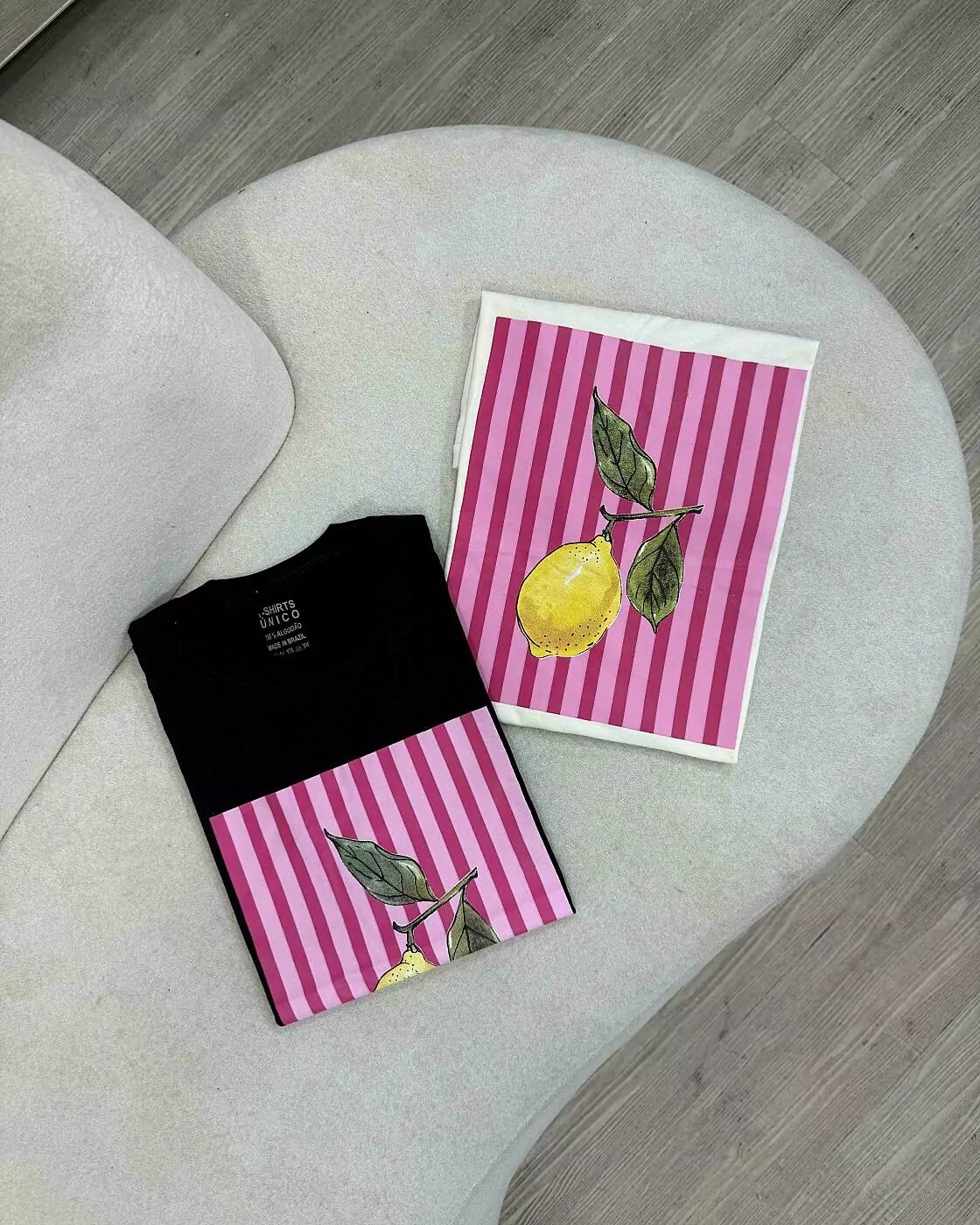 TEE LEMON LISTRA