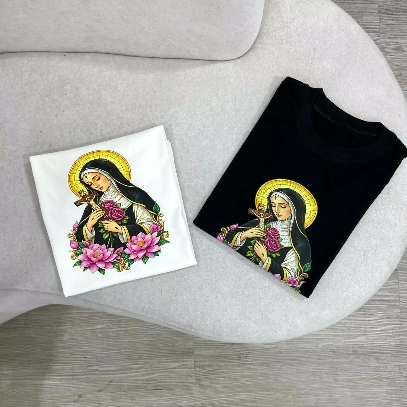 TEE MÃE/FLOR/TERÇO