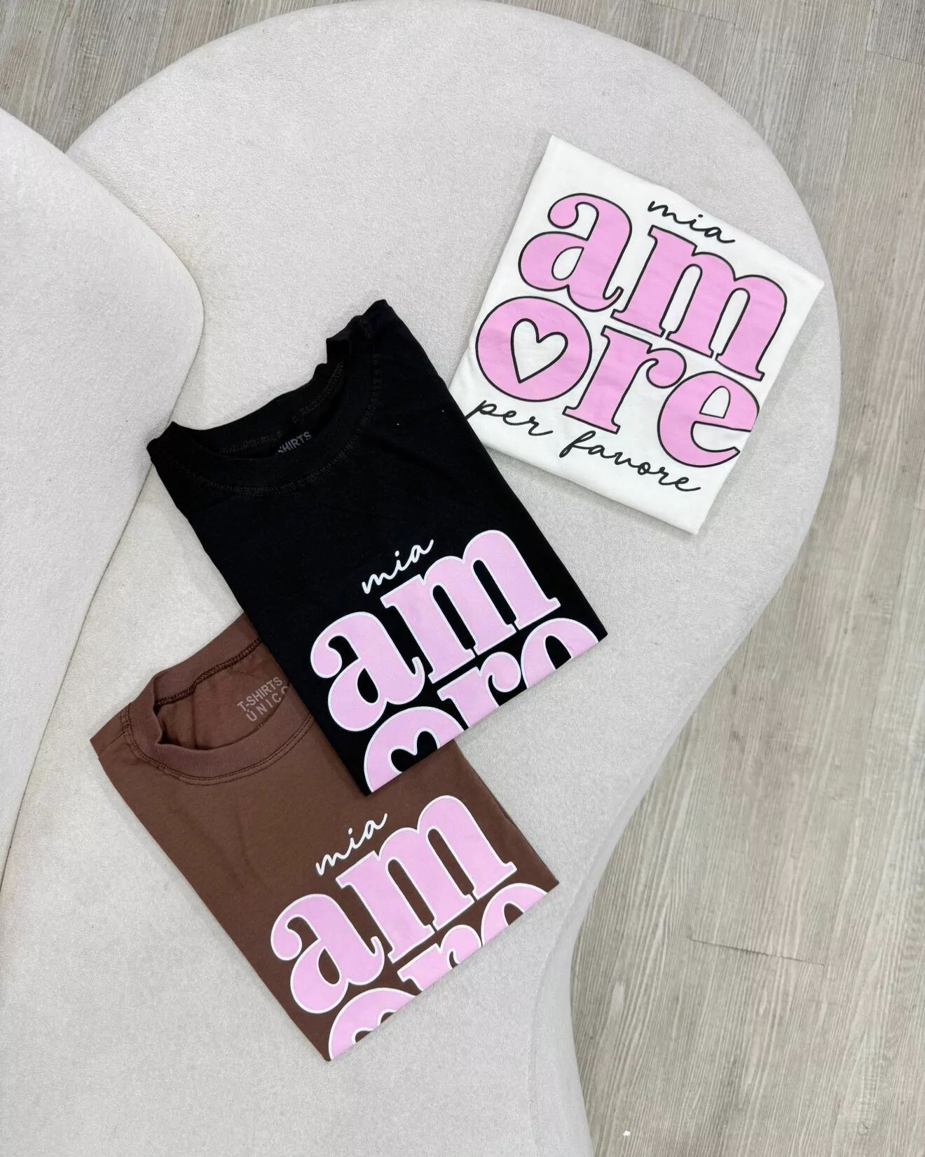 TEE MIA AMORE ROSA
