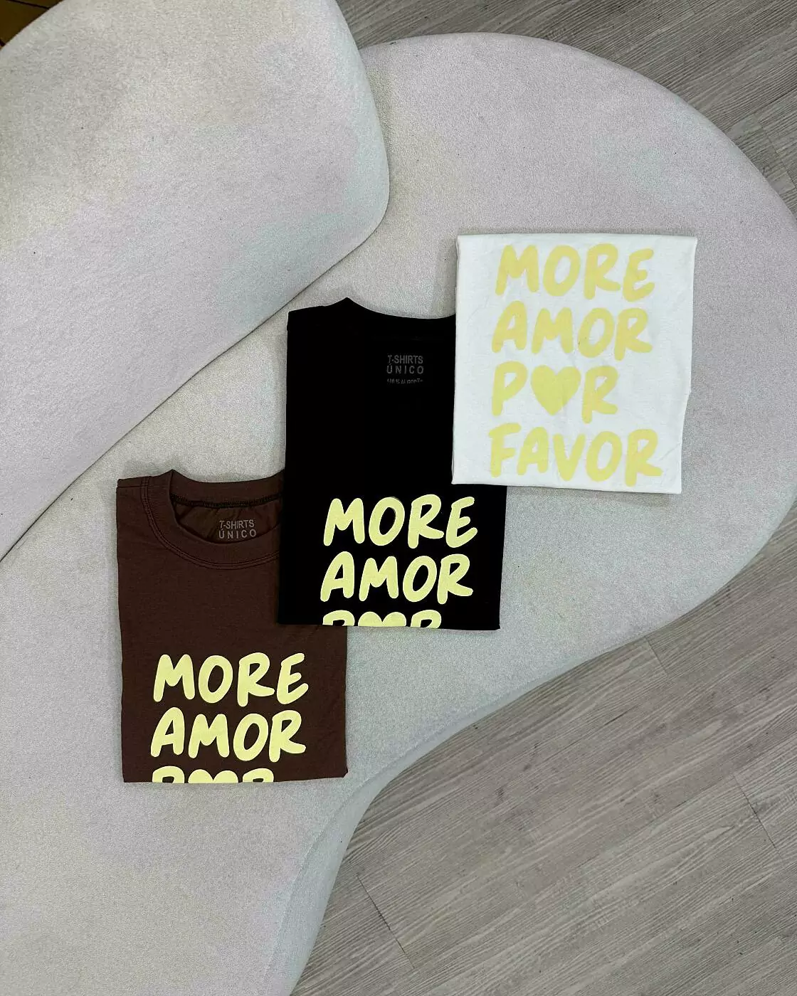 TEE MORE AMARELO