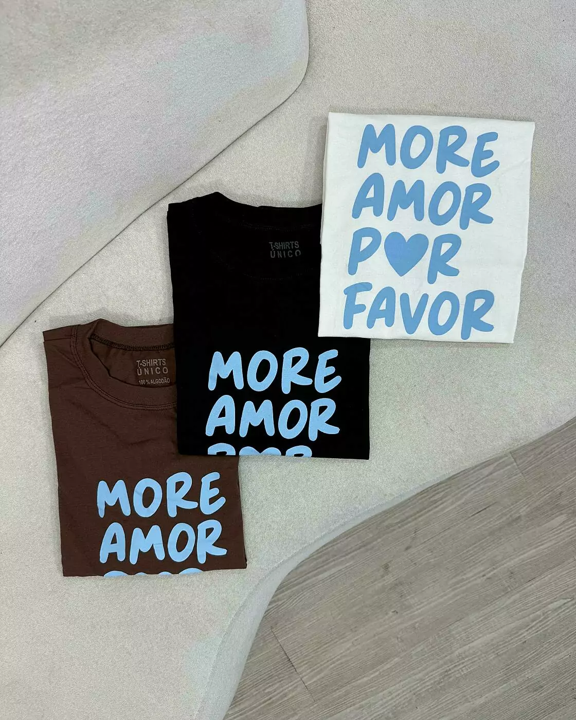 TEE MORE AZUL