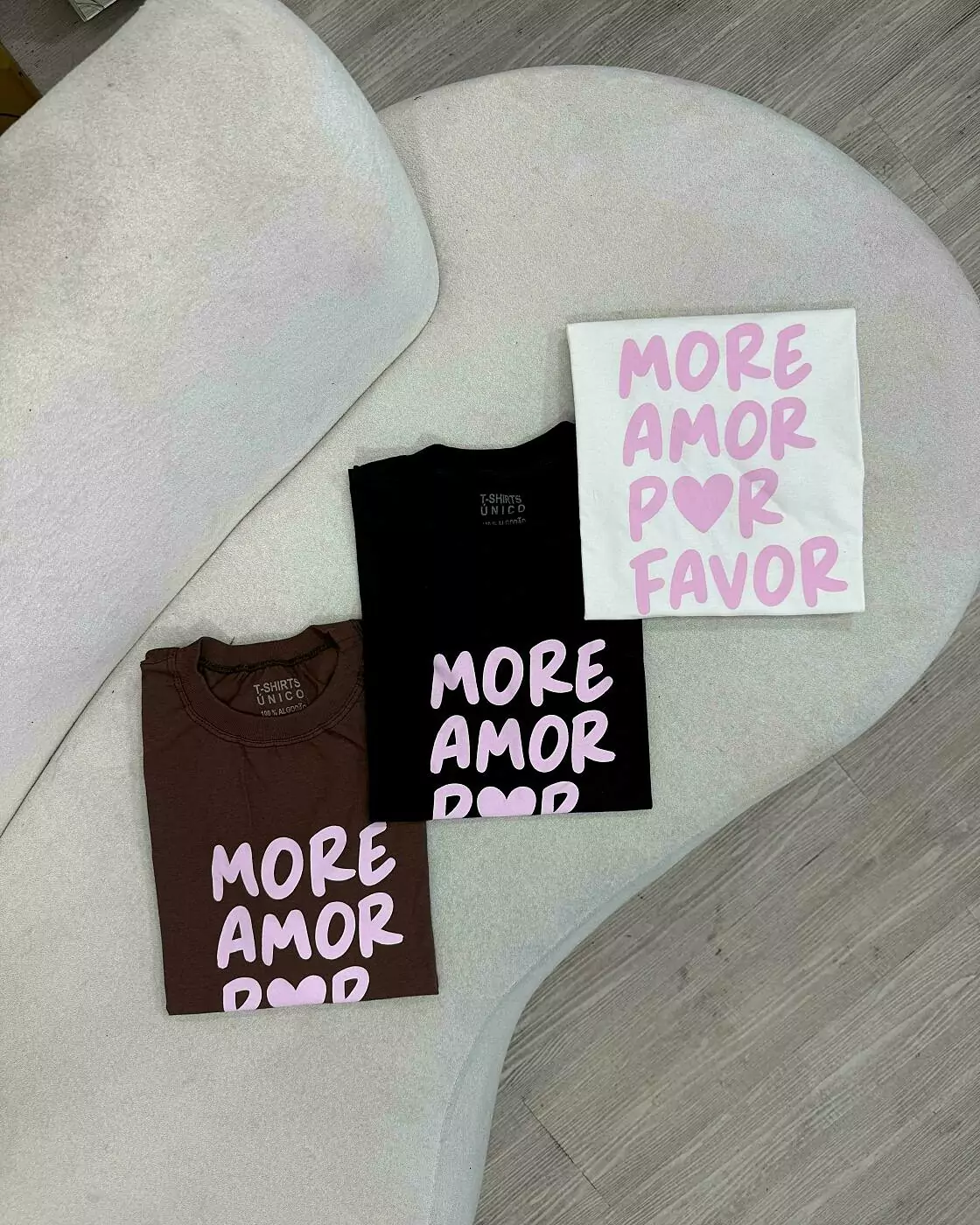 TEE MORE ROSA