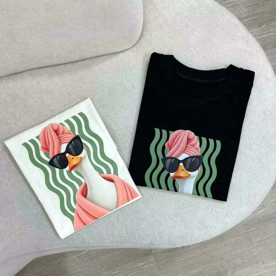 TEE PATINHA ÓCULOS
