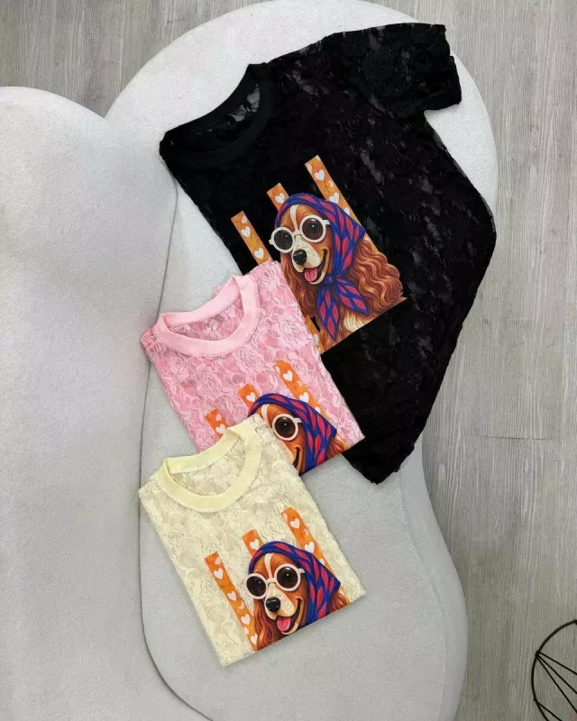 TEE RENDA CAROLINA