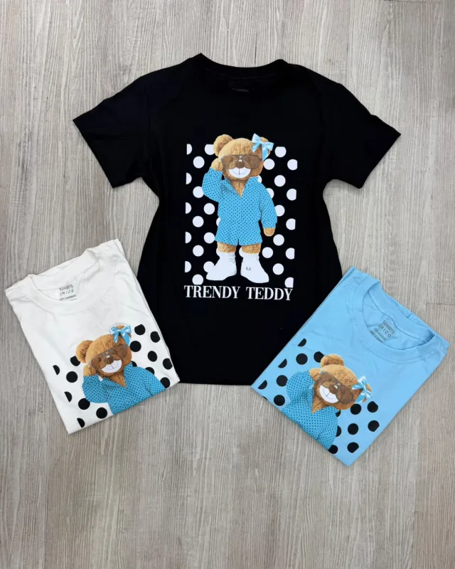 TEE TEDDY BLUE