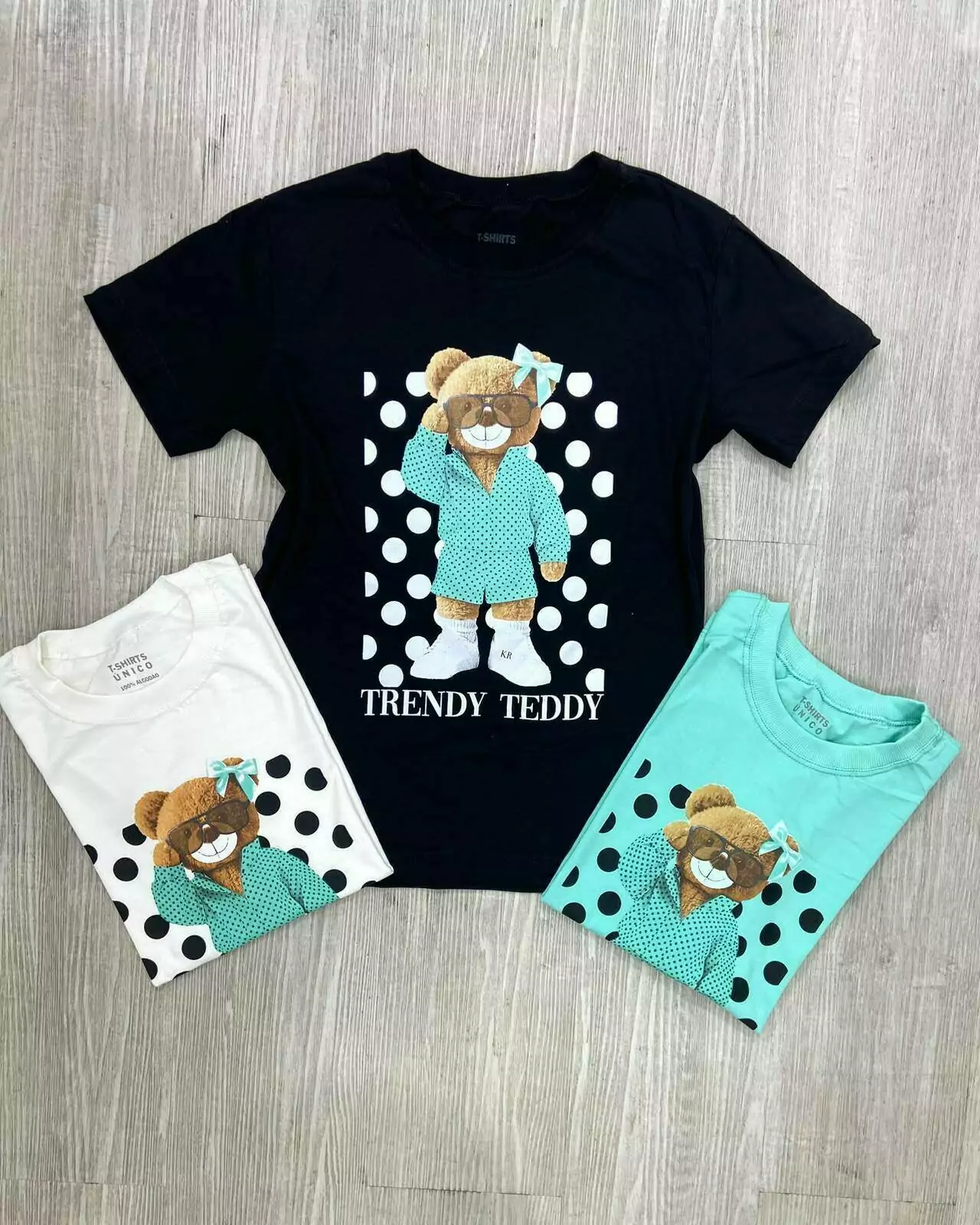 TEE TEDDY VERDE