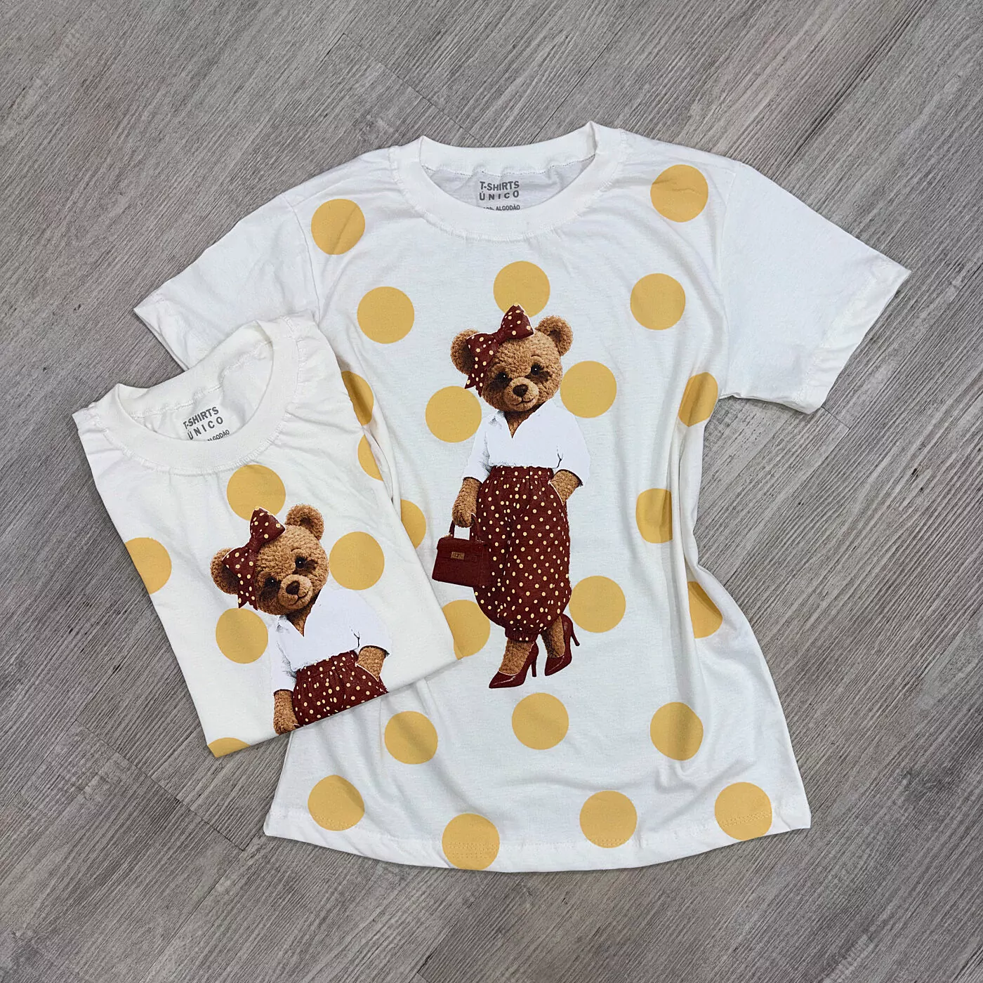 Tee Ursa Amarela